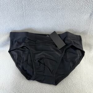 Todd Sanfield Swim Brief men's XS Black Onyx Sand Ultradeep Solid NEW